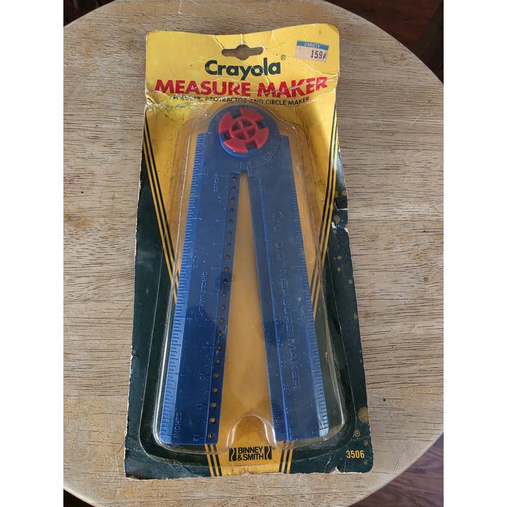 Still In Package Crayola Measure Maker #3506 Binney & Smith 1985 Vintage